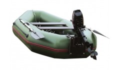 Лодка - TUZ-270 с пайолами, оливковый