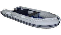 Лодка Solar-380 JET, светло-серый