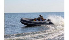 Лодка Solar-380 К, тёмно-синий