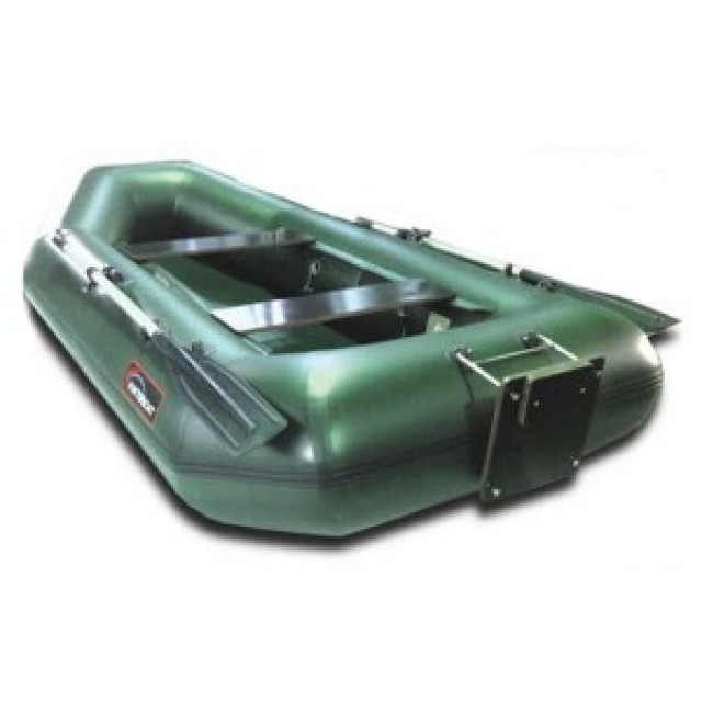 Лодка Хантер 280 ЛТ, цвет зеленый