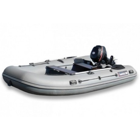 Лодка Хантер 360, цвет серый
