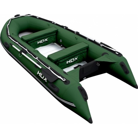 Лодка HDX серии Oxygen 370, цвет зеленый