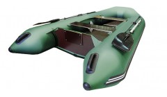Лодка Хантер 320 ЛК, цвет зеленый