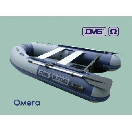 Лодка с надувным дном низкого давления ДМБ Омега 270