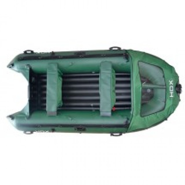 Лодка HDX Helium 370 AirDek, цвет зеленый